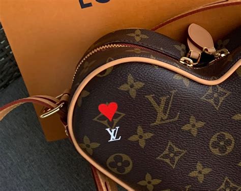 heart shaped louis vuitton bag|heart shaped Louis Vuitton purse.